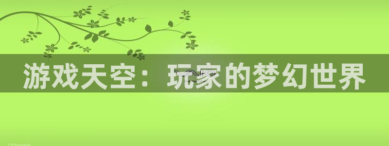 杜邦娱乐下载：游戏天空：玩家的梦幻世界
