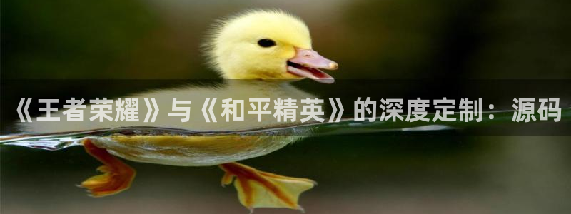 杜邦娱乐下载链接：《王者荣耀》与《和平精英》的深度定制：源码
